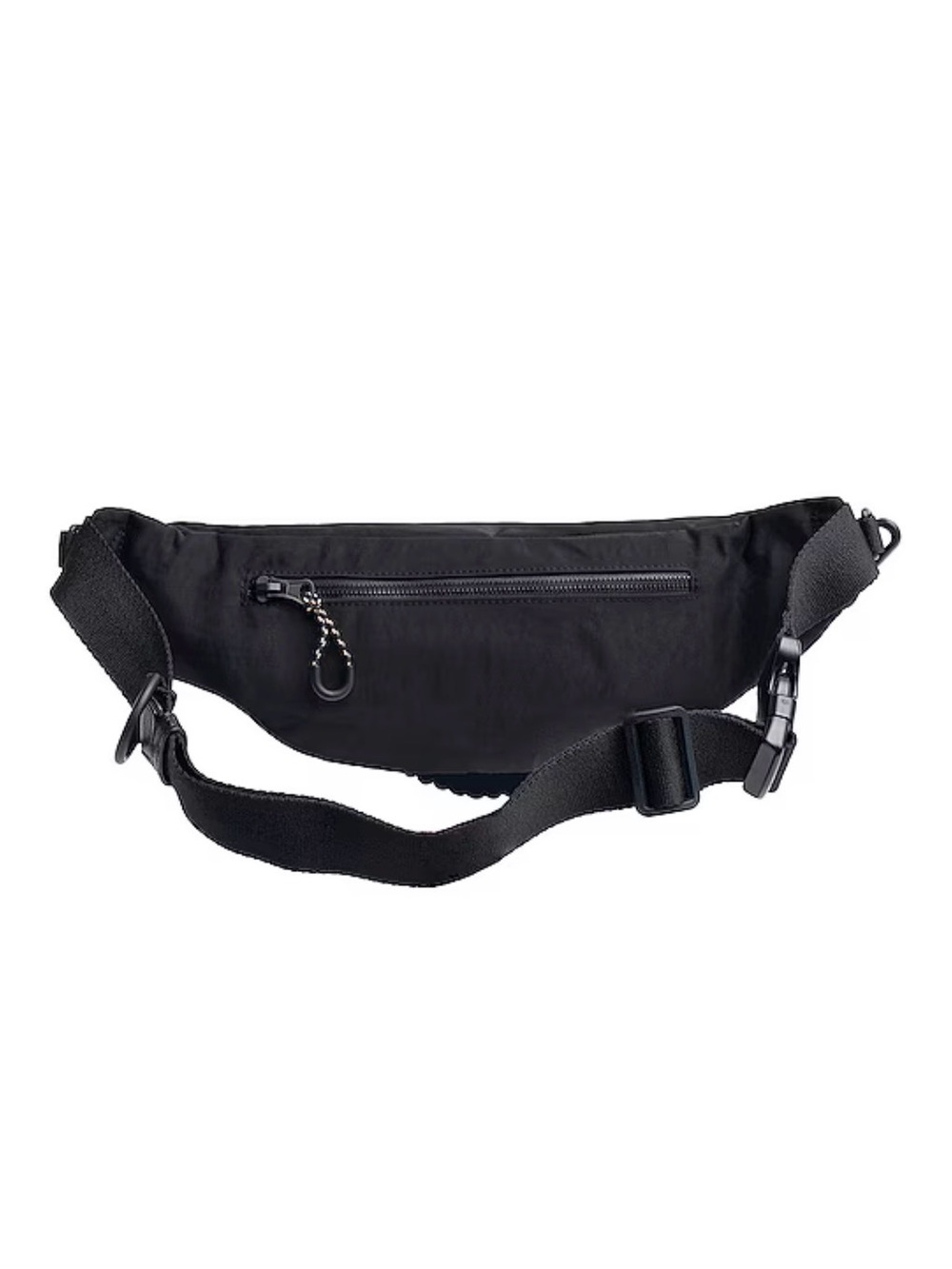 BEIS Black Sling Pack — Compact Waist Bag - Picture 3 of 5